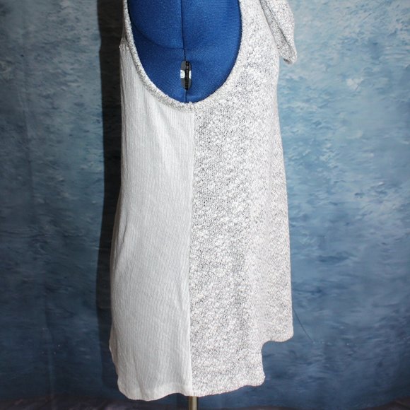 Angels Forever Young Sleeveless Cowl Neck Gray White Top ~S~ - Picture 7 of 10